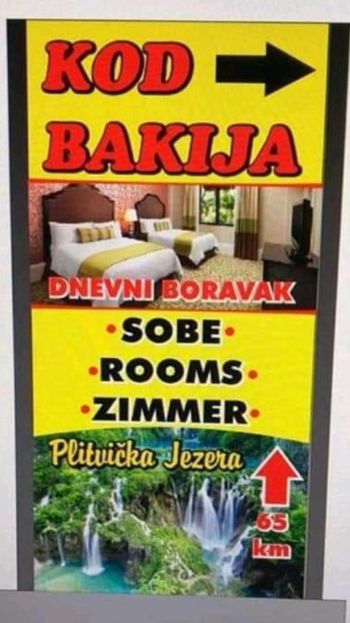 Bed and Breakfast Sobe Kod Bakija Karlovac Esterno foto